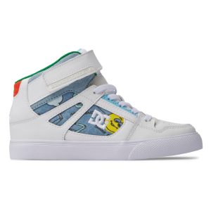 Kids' Pure High Elastic Lace High-Top Shoes