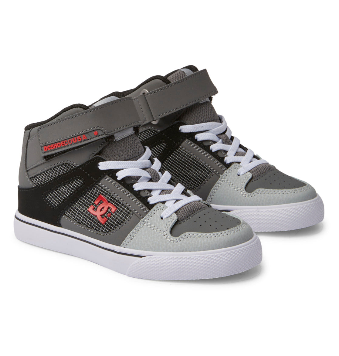 Kids' Pure High Elastic Lace High-Top Shoes - Image 2