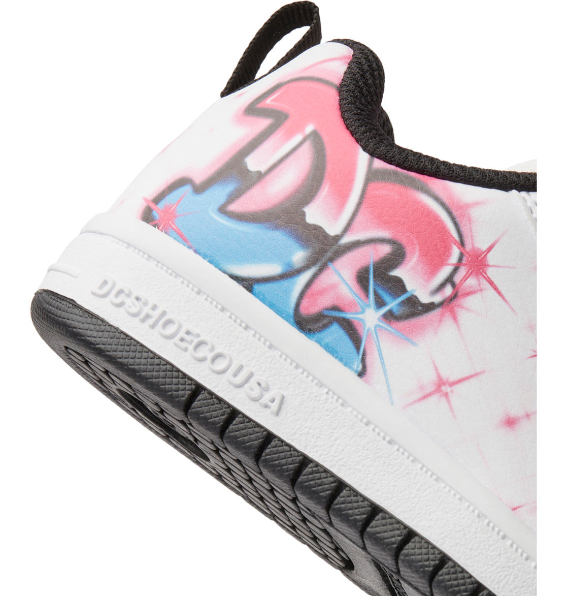 Kids' Graffiti Print Court Graffik Shoes - Image 7